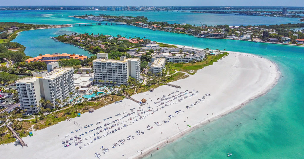 Lighthouse Point and and New Pass Longboat Key Florida