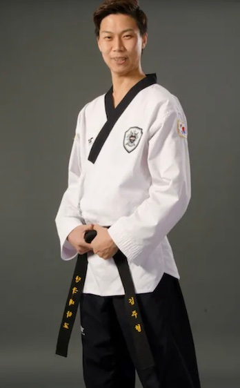 Master Kim eighth degree black belt