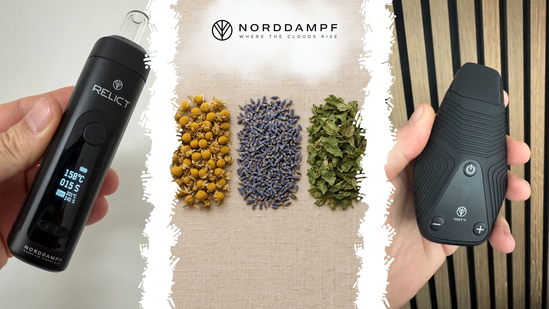Du kannst Heilkräuter wie Kamille, Lavendel und Pfefferminze verwenden