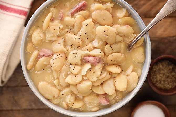 Southern Lima Beans Recipe