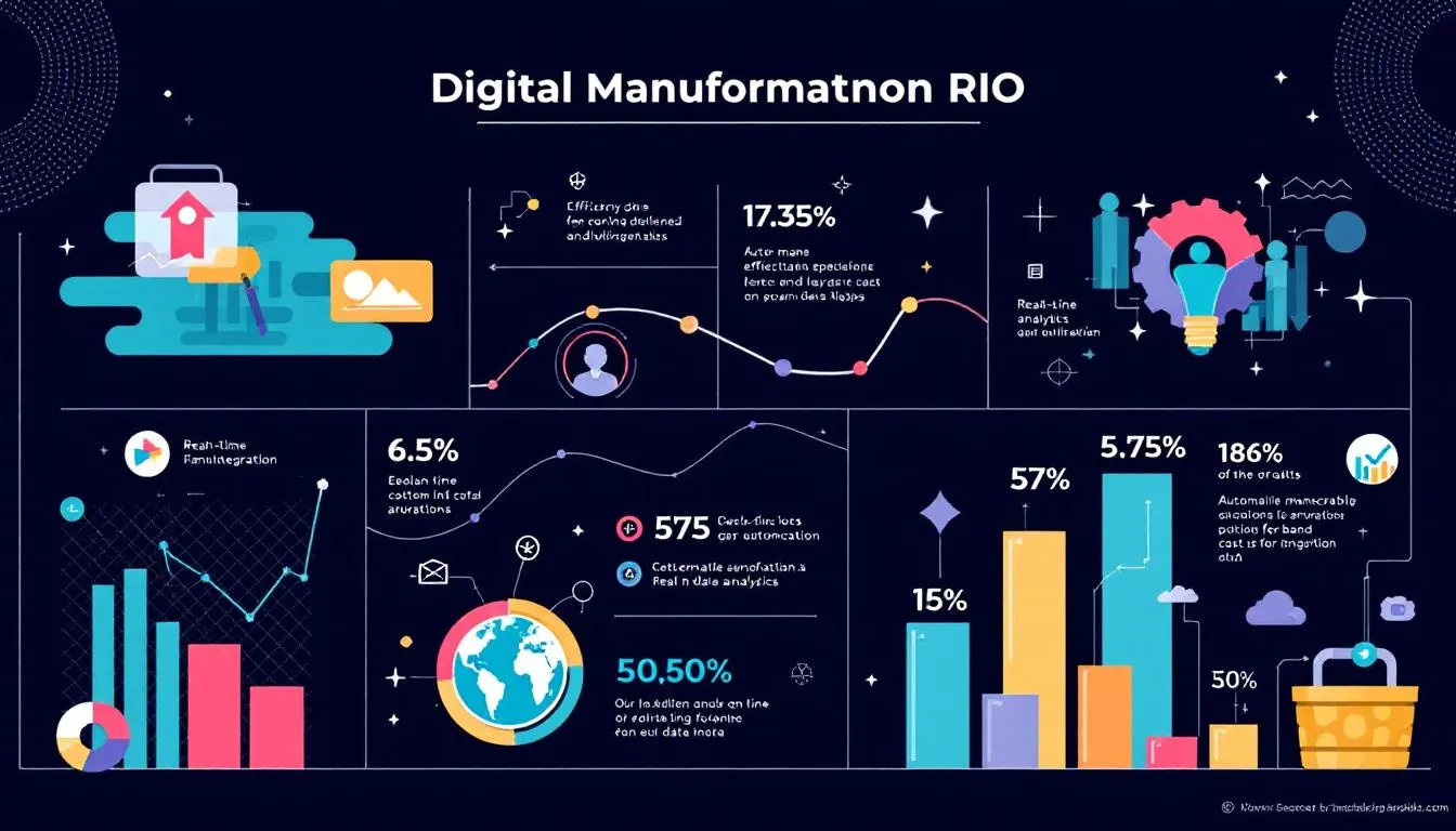 Digital transformation's impact on manufacturing ROI.