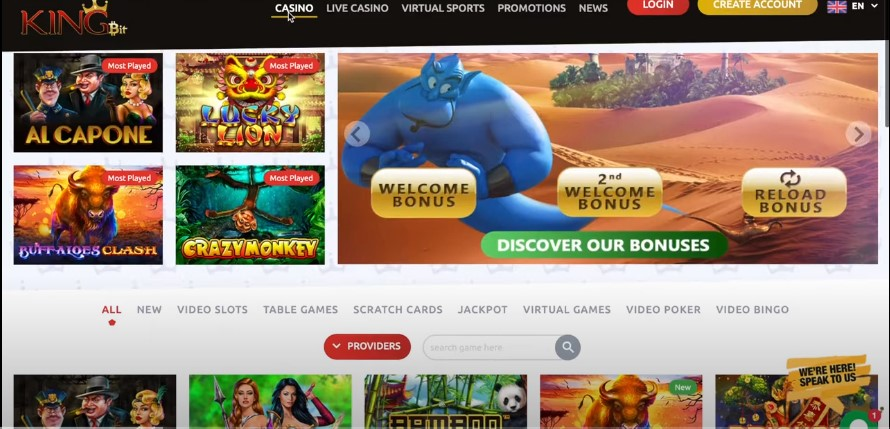 KingBit Casino Overview