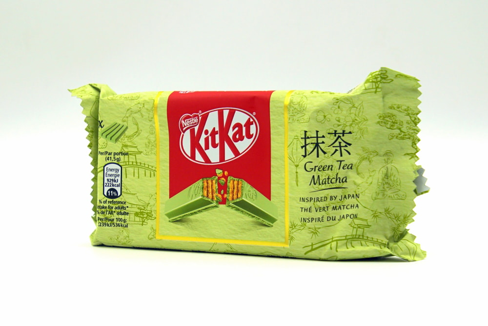 French green tea Kitkat pack