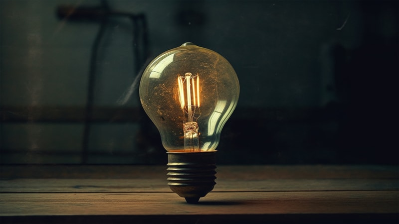 Les ampoules Edison sont couramment utilisées comme solution électrique générale