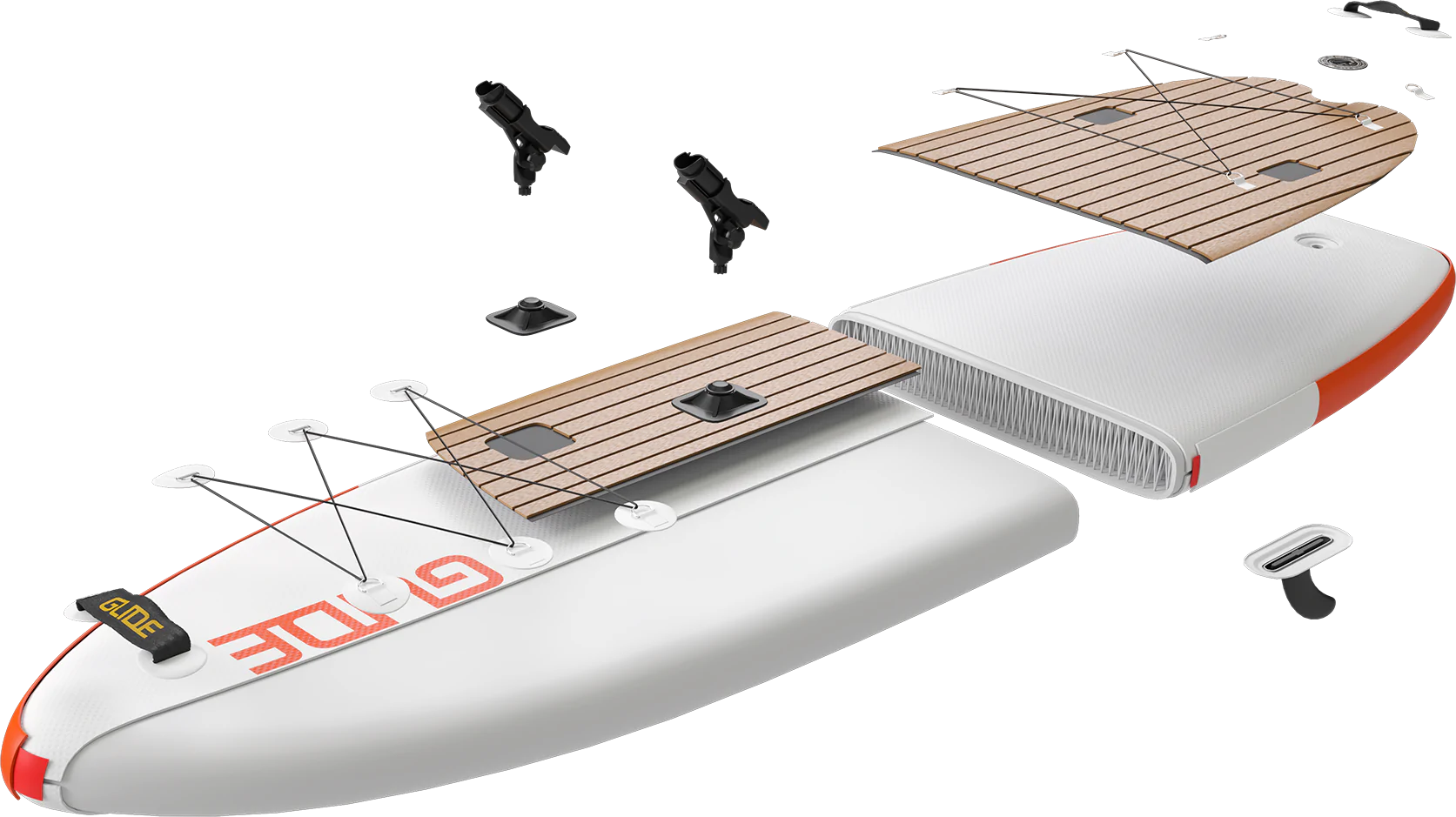 Discover the Ultimate Fishing Adventure with Glide's 02 Angler SUP Boa