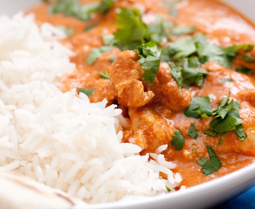 Wurzpott Curry Recipes | Wurzpott Butter Chicken with Rice and Cilantro