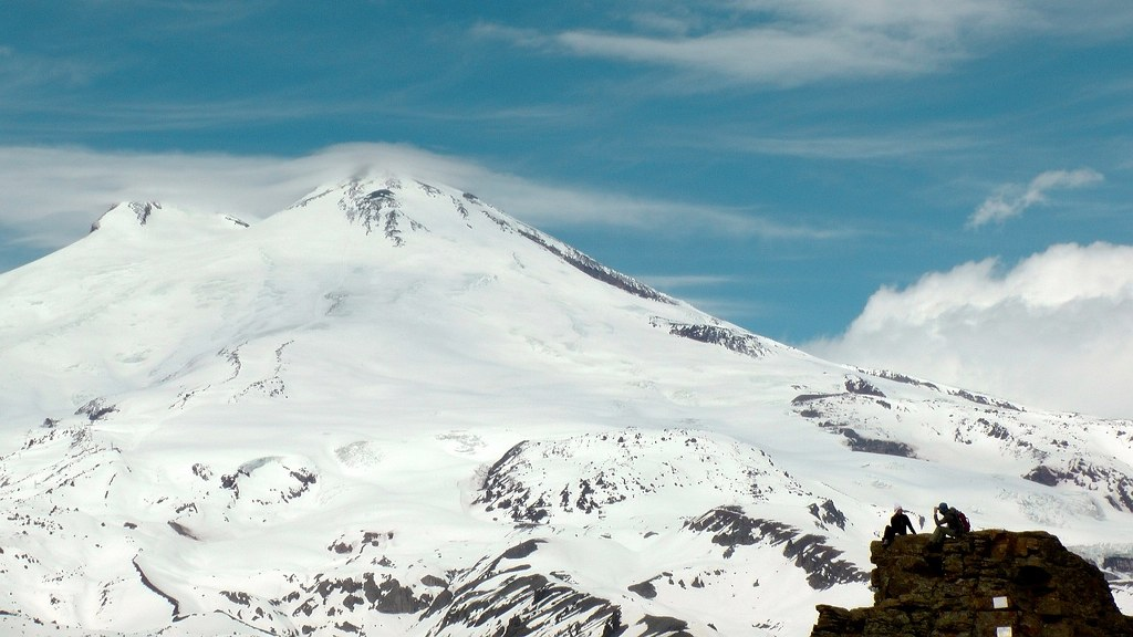 Dwa wierzchołki Elbrusu