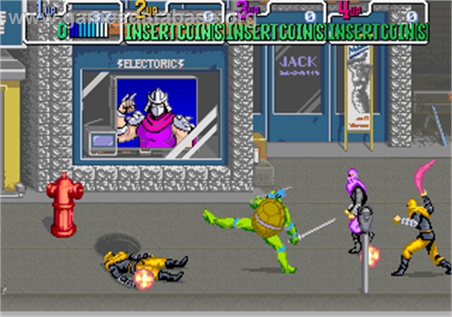 TMNT Arcade Graphics