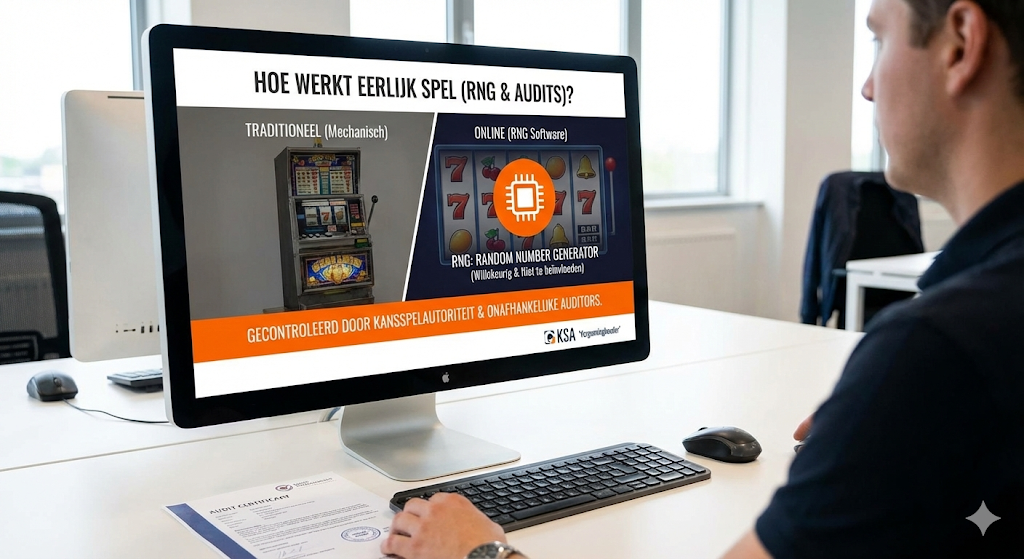 Hoe random number generator (RNG) zorgt voor eerlijk spel bij legale online casino's in Nederland onder toezicht van de Kansspelautoriteit
