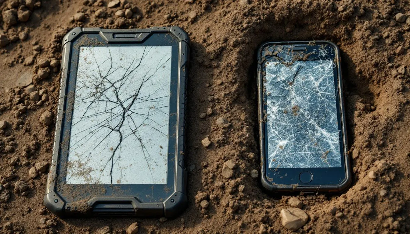 Total cost of ownership comparison for rugged and consumer devices.