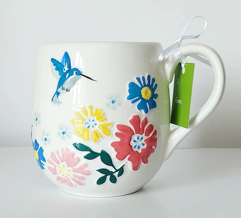 Hummingbird Coffee Mug for Everyday Use.