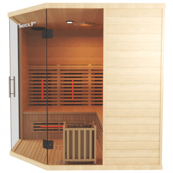 Image of one of the hybrid saunas offered by Airpuria.