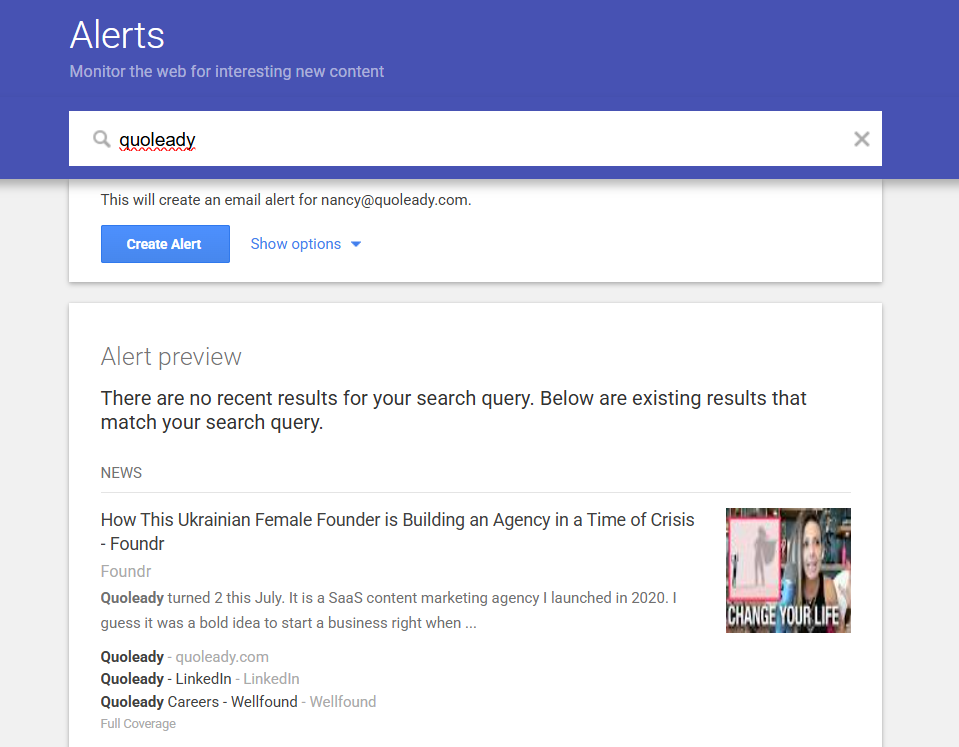 link building tactics for saas business: Find unlinked brand mentions on authoritative websites