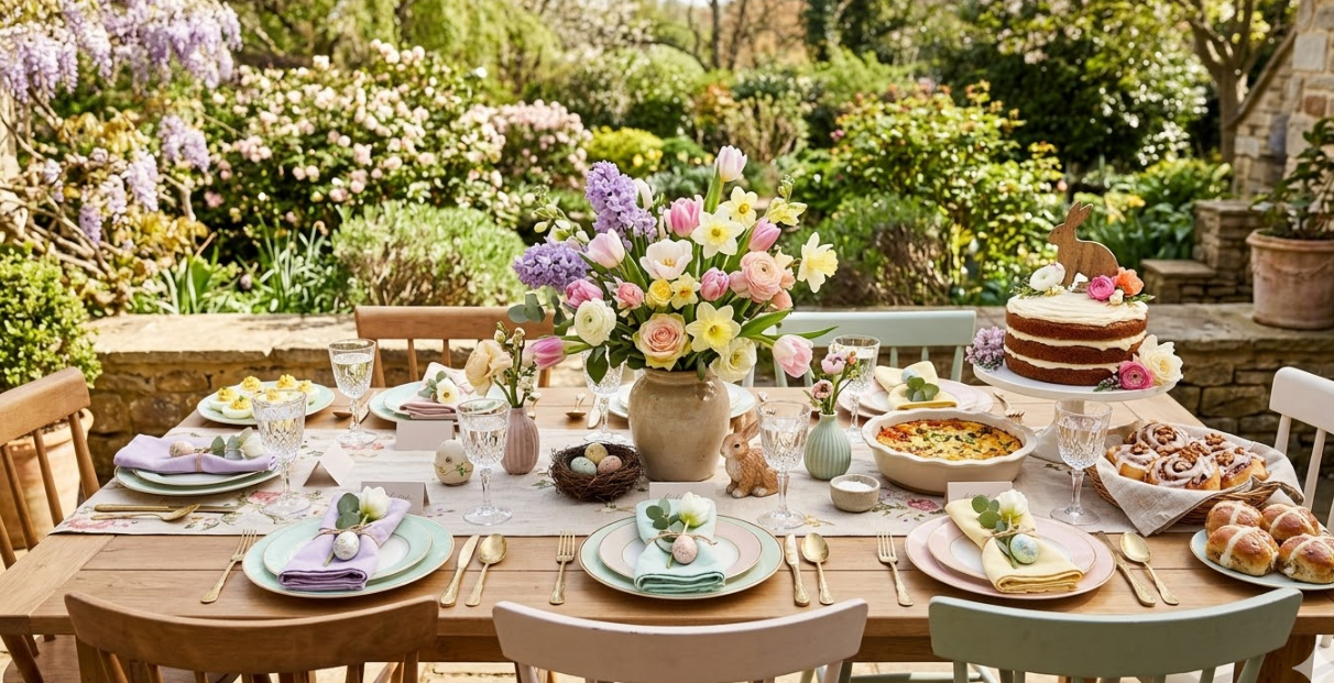 Setting the Scene Spring-Themed Table Décor