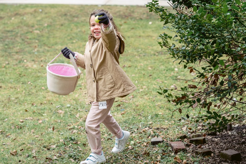 Kids are also excited with the twisted mechanics of easter egg hunting | Photo from Pexels Website