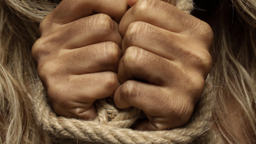 tie wrists bondage play