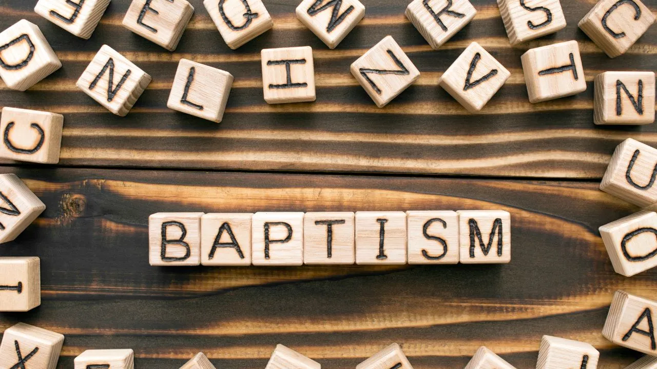 John The baptist appeared in the wildress saying to repent and be baptized into Christ Jesus. Be baptized and wash away you sins for baptism into death, remove your sins so you might walk in newness of life with a clear conscience toward God