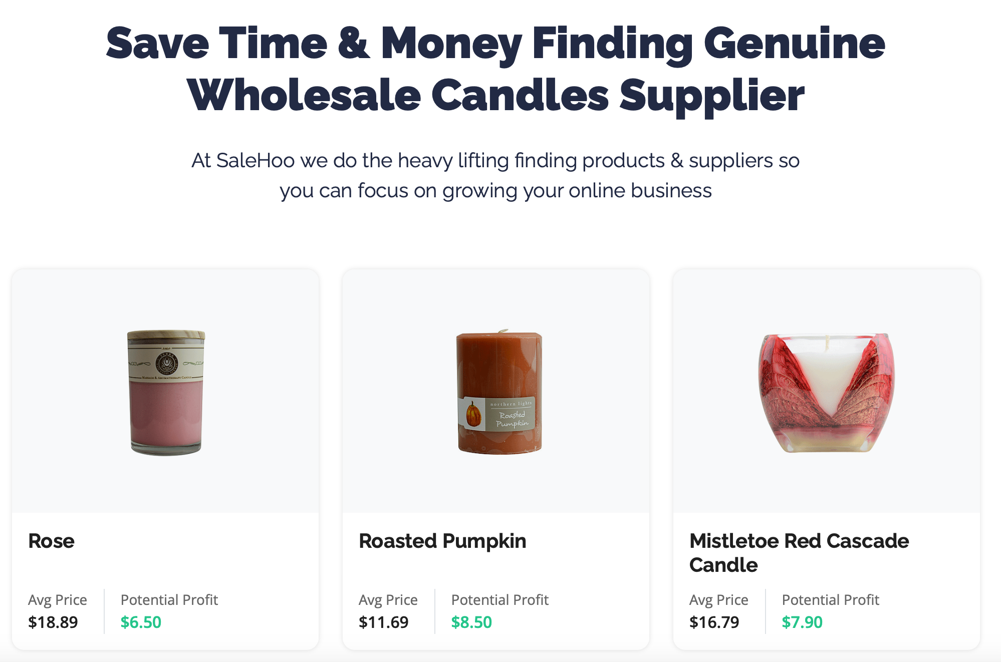 dropshipping candles - SaleHoo