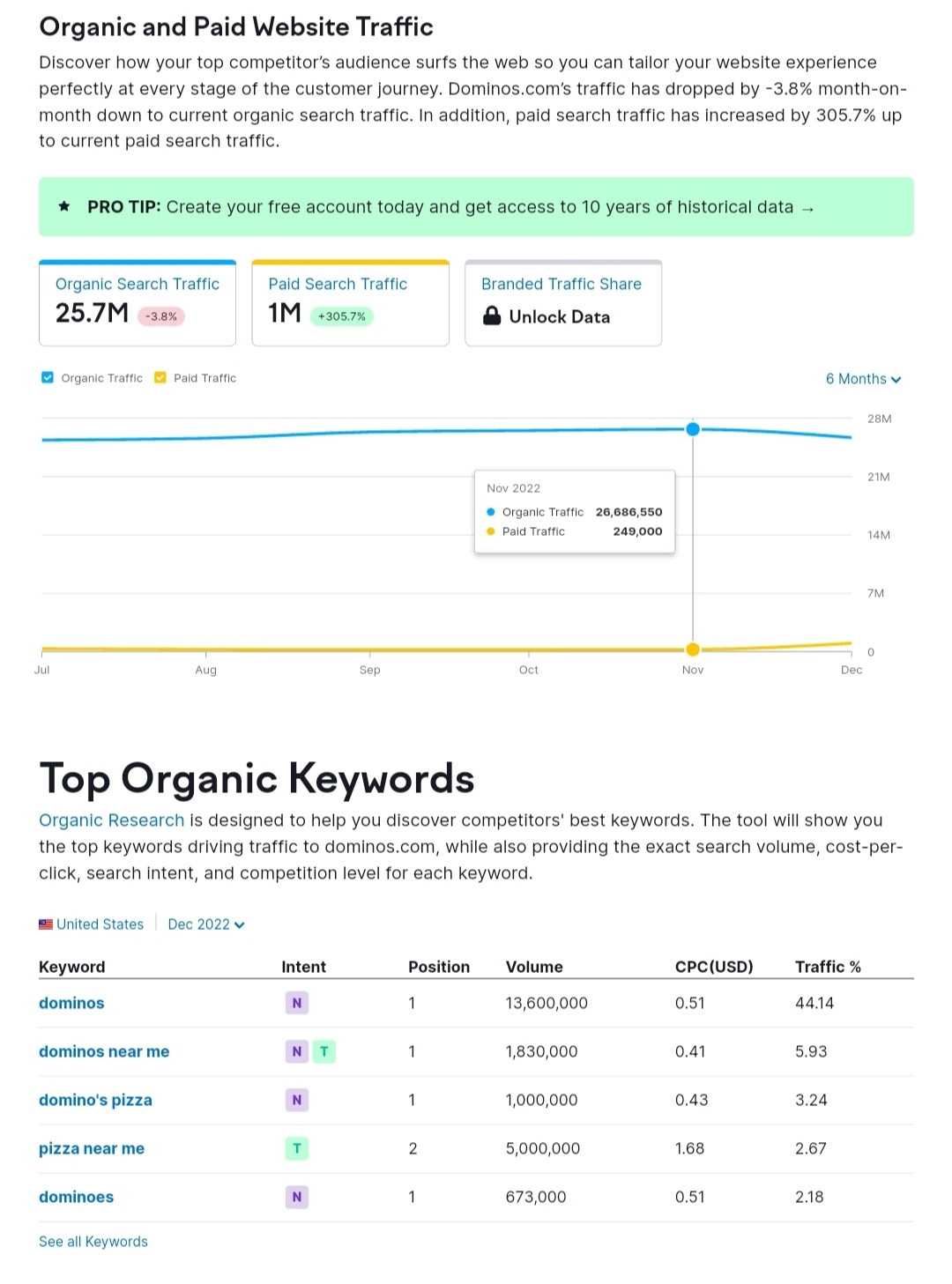 case study on digital marketing strategy of domino's