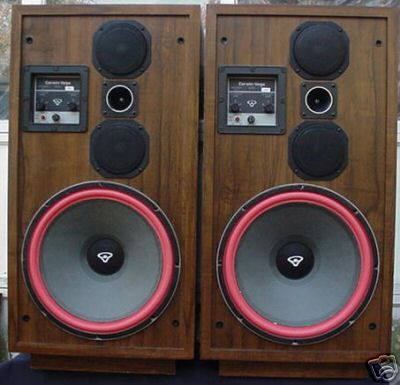 vintage cerwin vega speakers