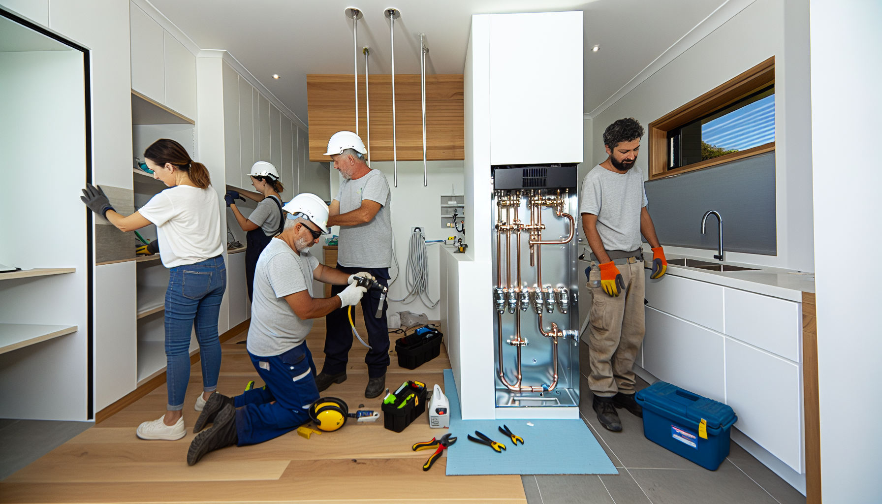 Professional hot water system installation services on the Sunshine Coast