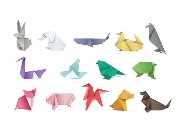 origami, paper, folding