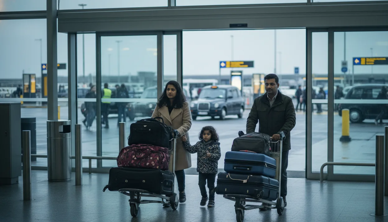 Step-by-step UK spouse visa process integrating dummy ticket planning