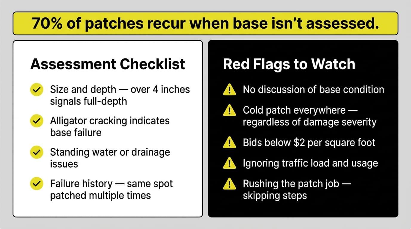 Evaluating the Damage: What a Proper Commercial Pothole Assessment Should Include