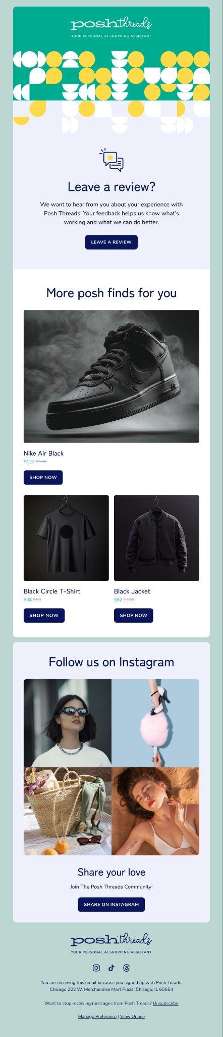 Review Request Email Template