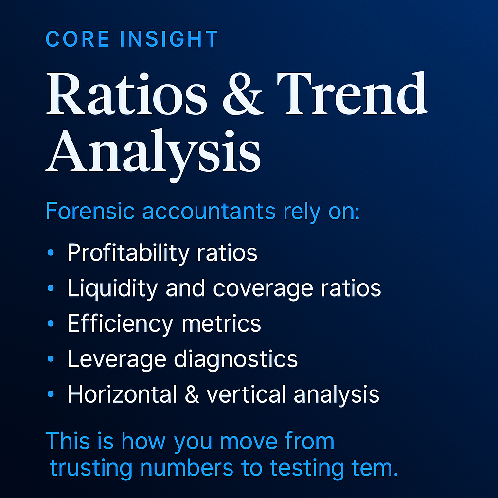 Ratios and Trend Analysis