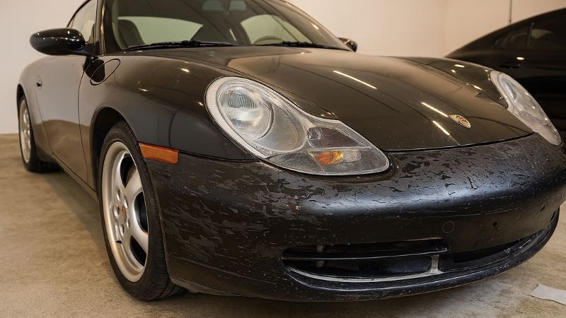 Old generation PPF has caused paint damage upon removal