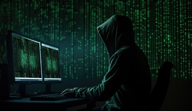 hacker, cybersecurity, matrix