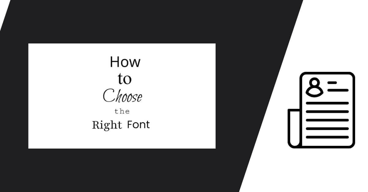 Choose a font that is easy to read and shows reverse chronological order easily on resume.