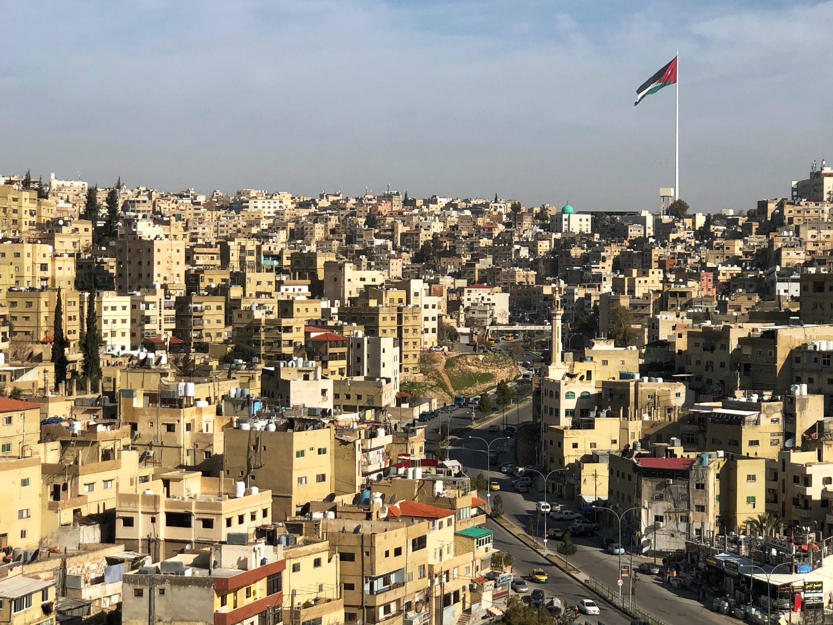 A city view of Amman, Jordan