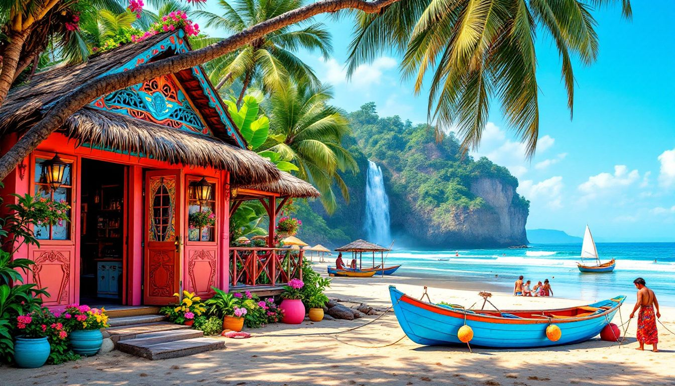 A beautiful eco-tourism site in Goa attracting tourists.