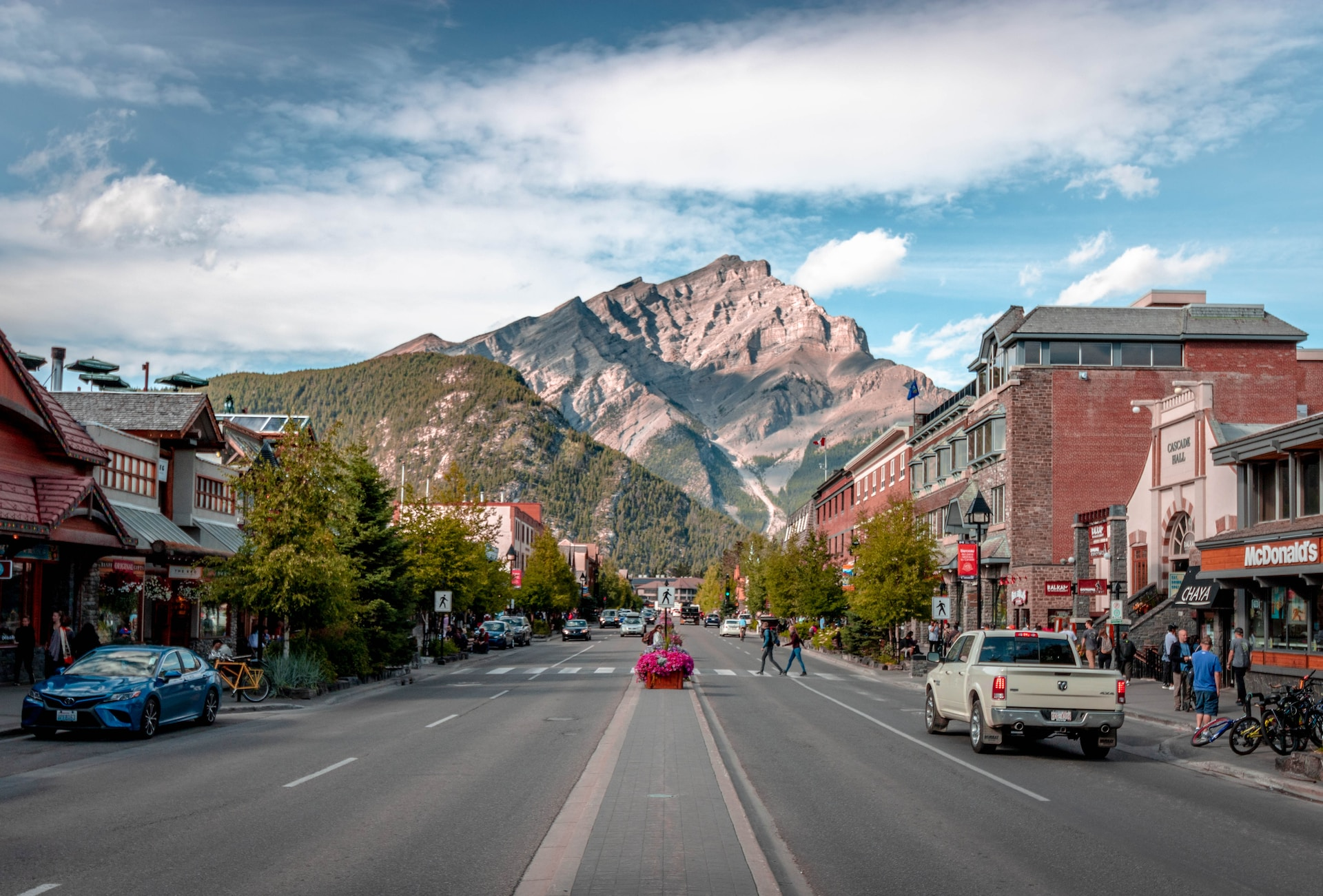 Climate change in Banff, many sites have a long history of environment control by visitors