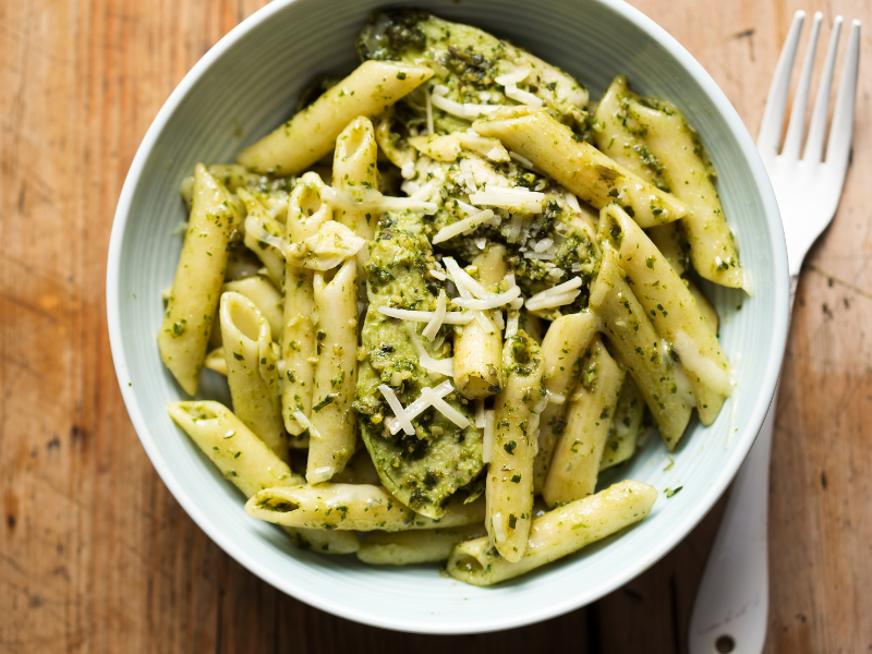 Keto Pesto Pasta