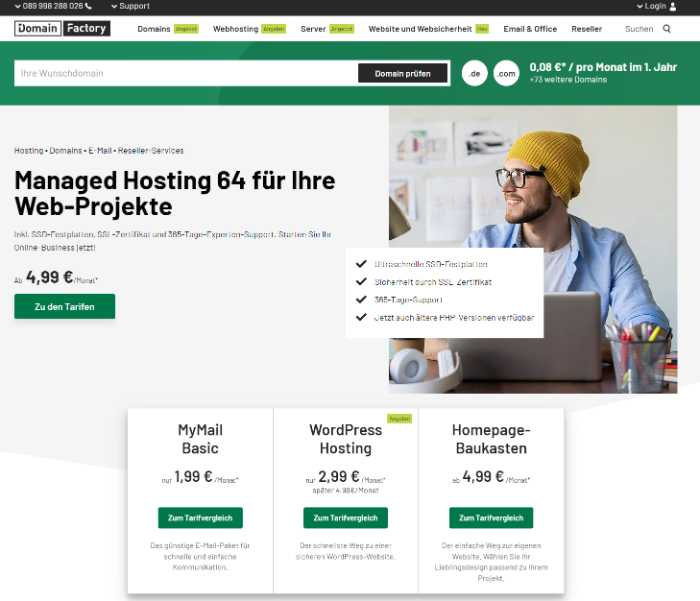 Webhosting Anbieter