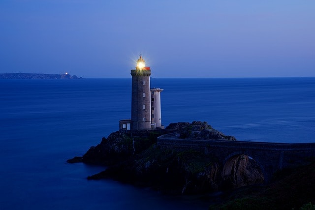 The Petit Minou lighthouse