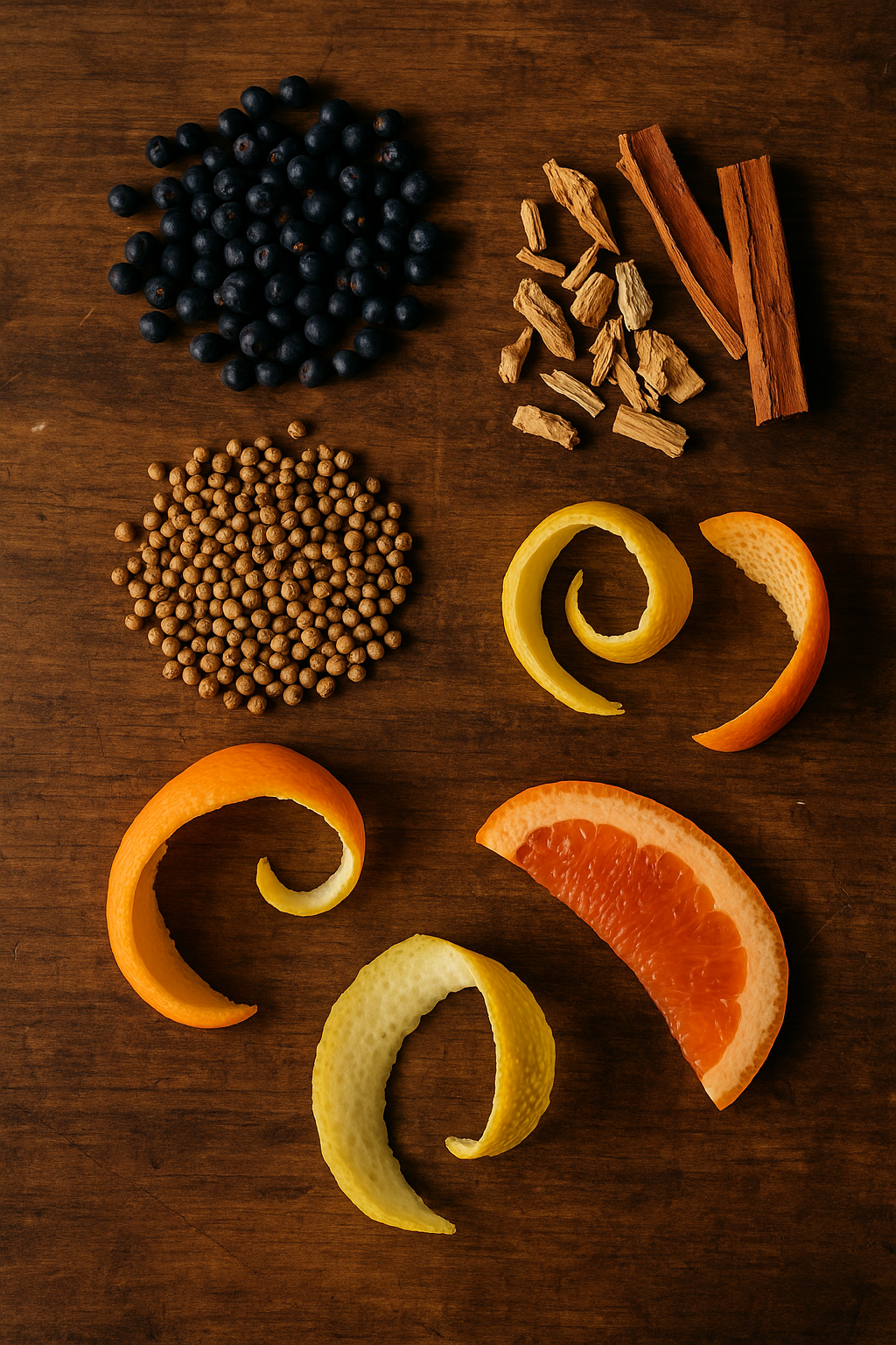 flatlay botanical flavours 
