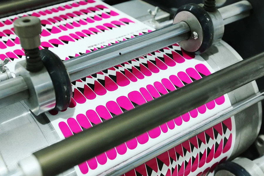 Nail wraps manufacturing site