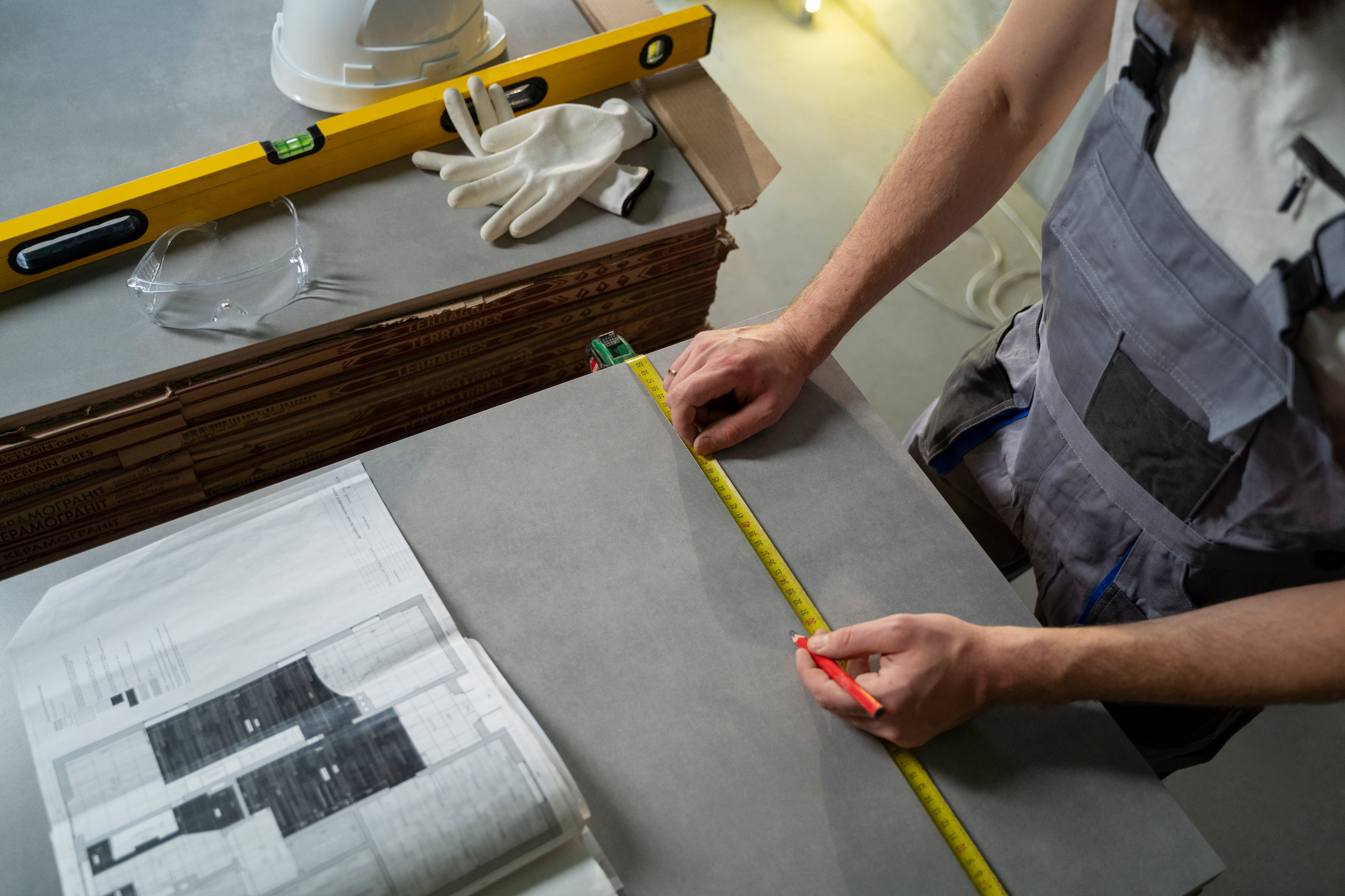 Measure tiles with confidence with the right tools.