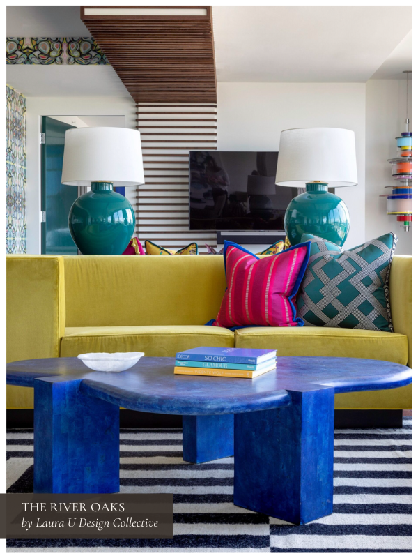 The River Oaks living room