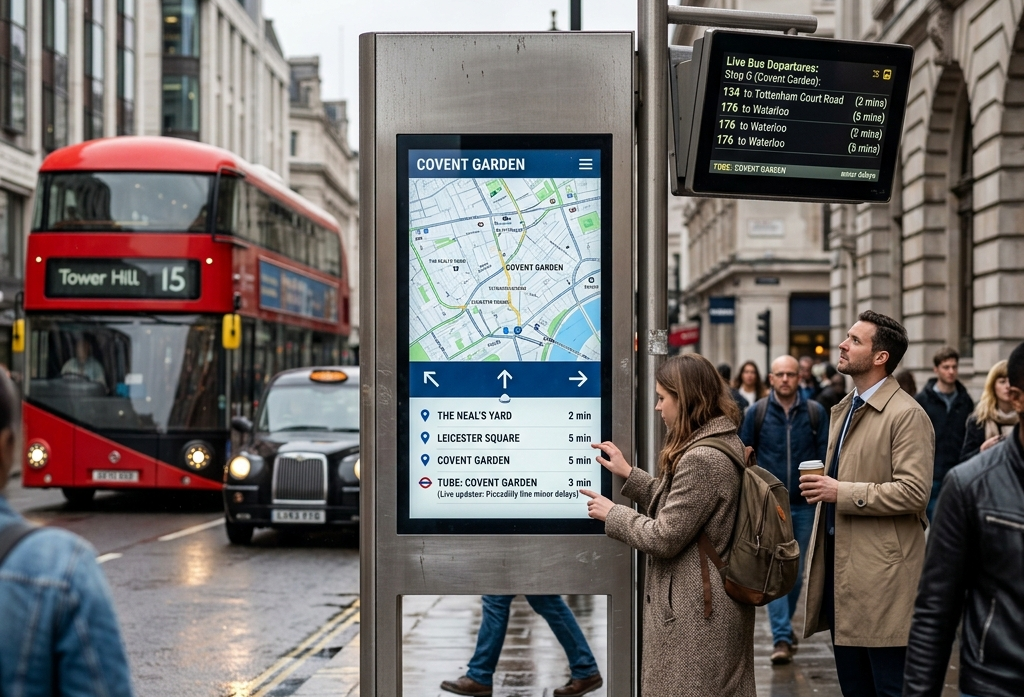 How Can Digital Signage Enhance Wayfinding? 3 delivering real time information