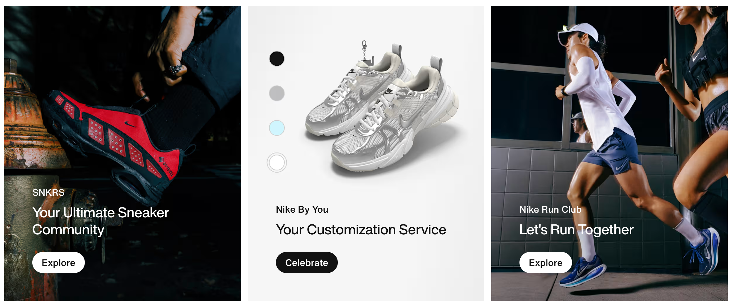 Example of great customer loyalty programs: Nike Membership.