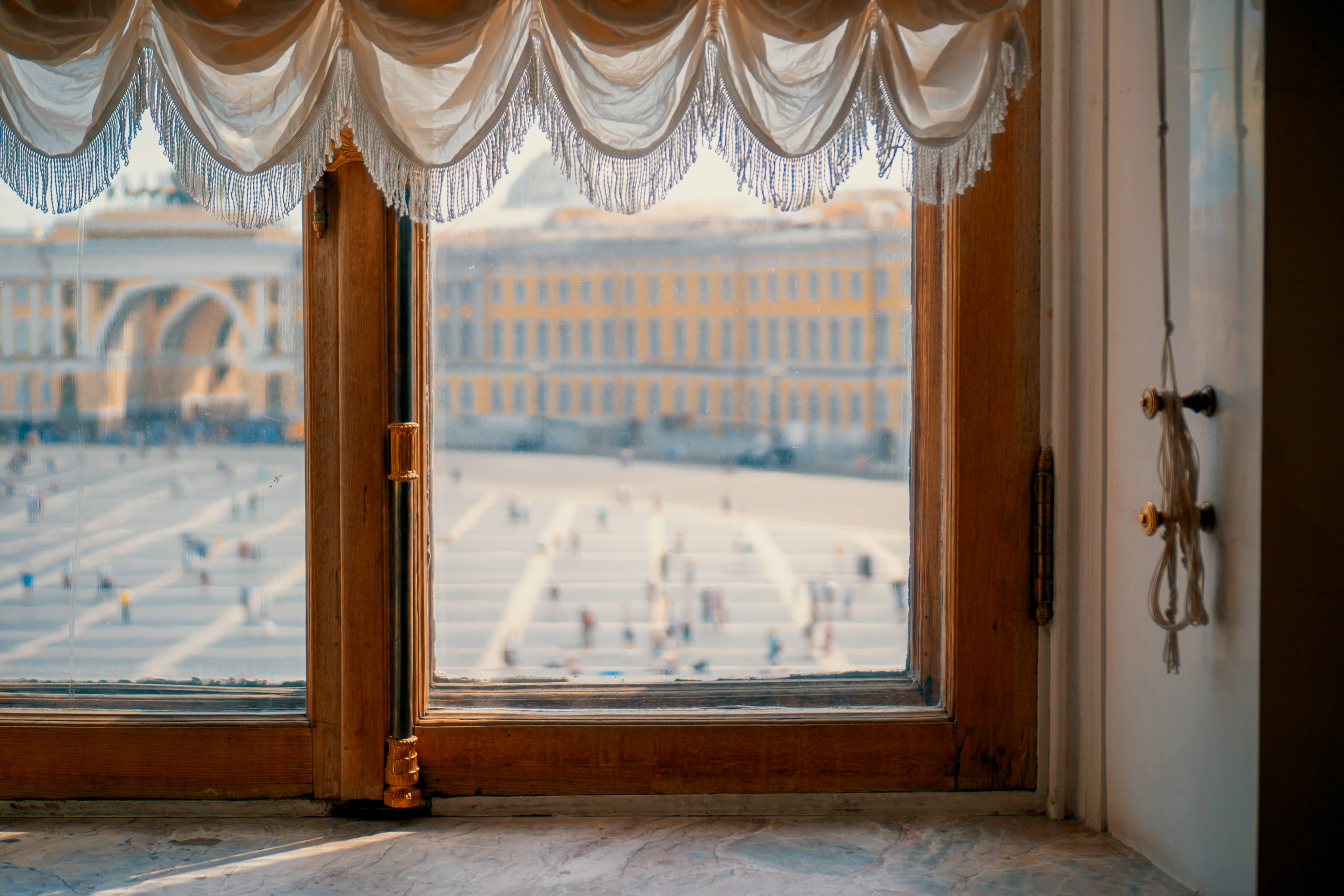 wooden window frame