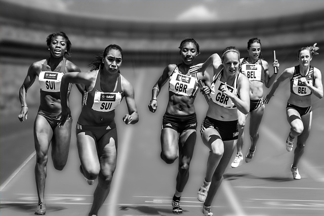 women in a race symbolizing how relying on keyword search volume data can mean wasting money