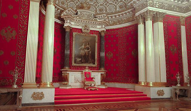 russia, palace, throne