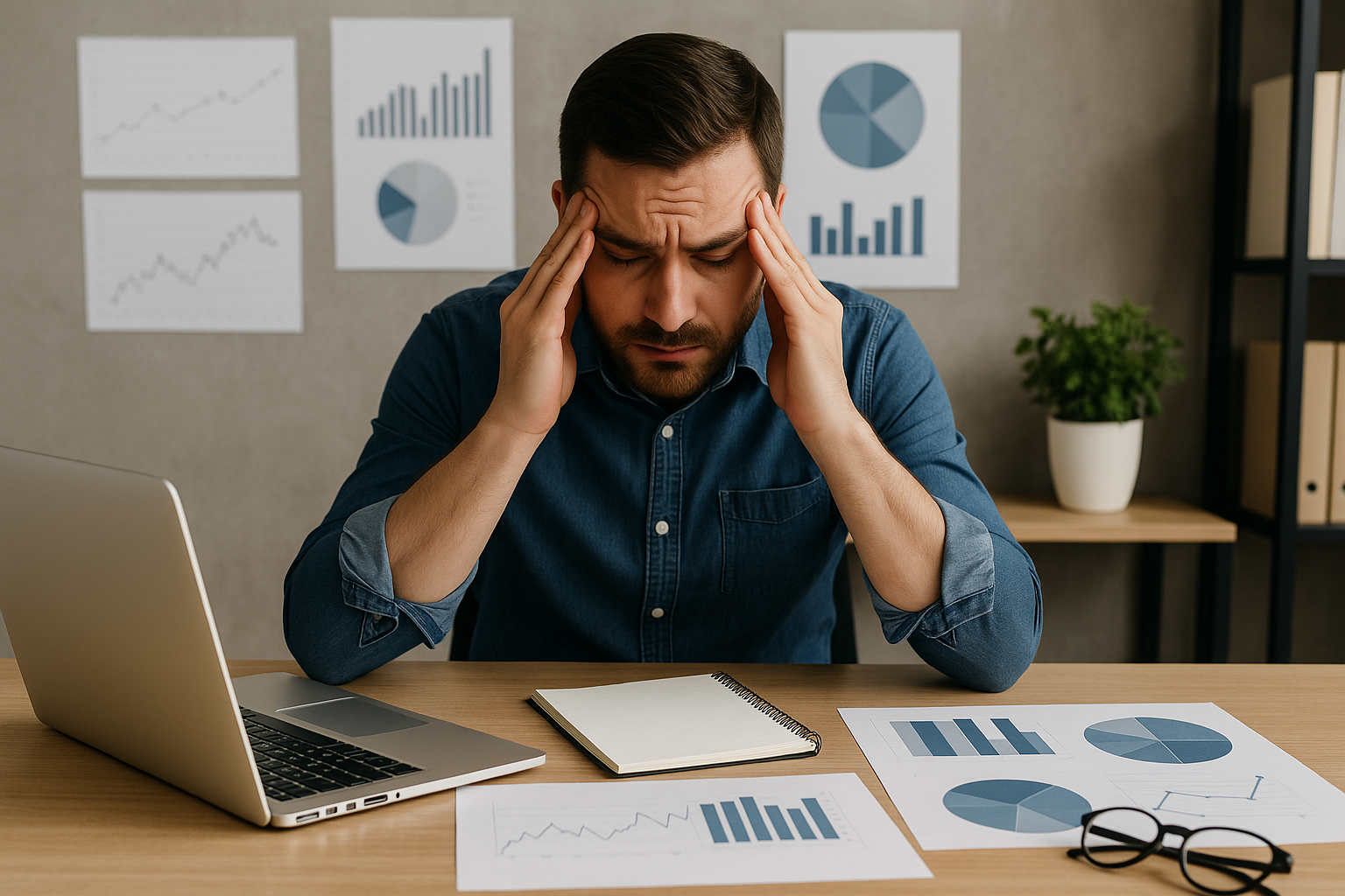 Business owner overwhelmed by data as google gemini is changing search