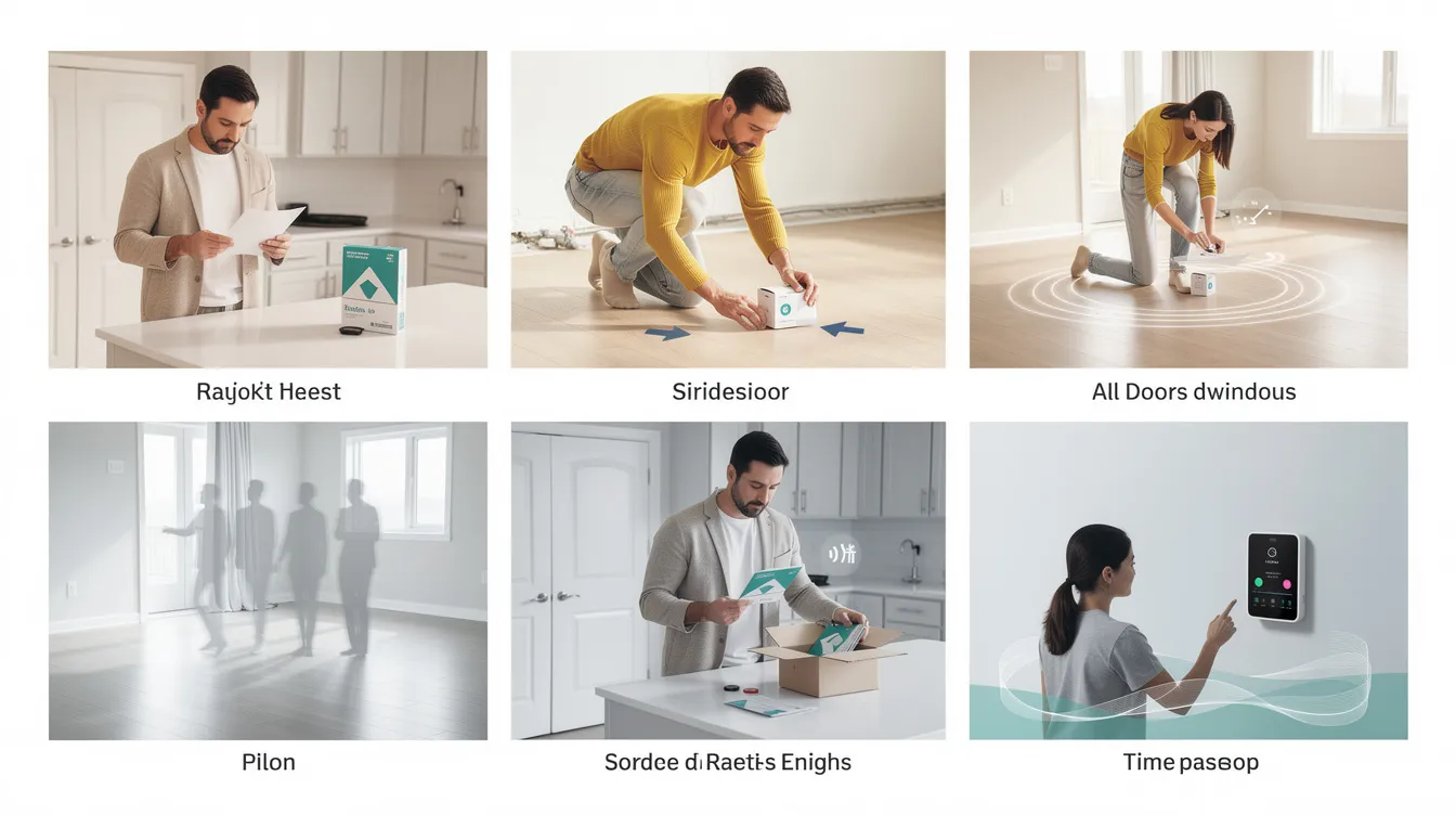 A step-by-step guide on conducting a radon test at home.